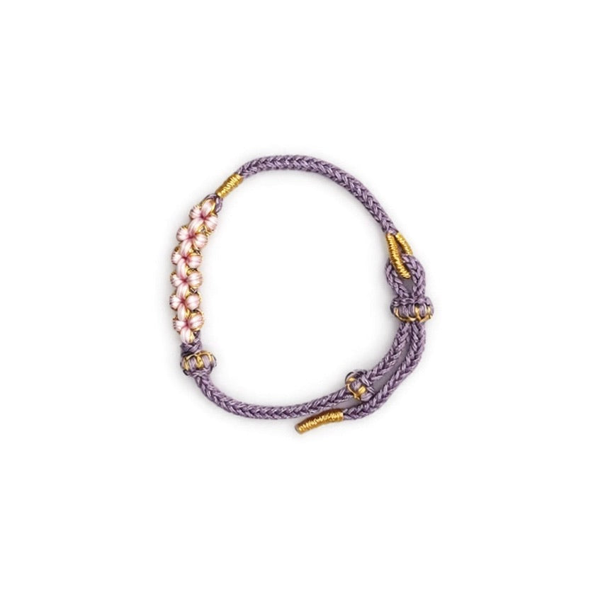 PULSERA TIBETANA MORADA