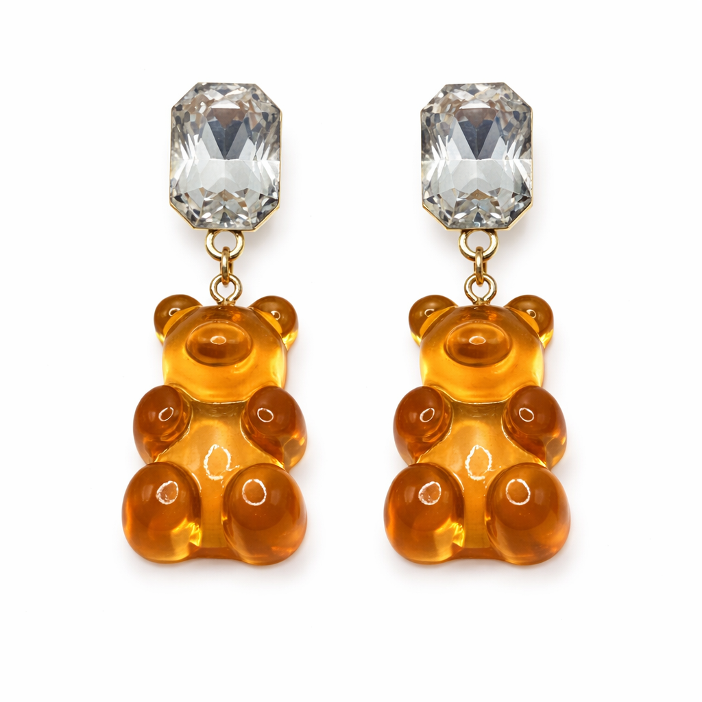 ARETES DE PANDITA NARANJA