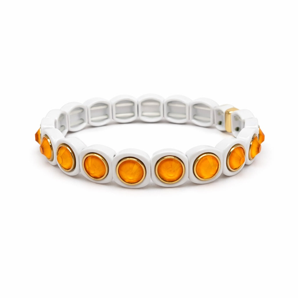 PULSERA ESMARADA ORANGE