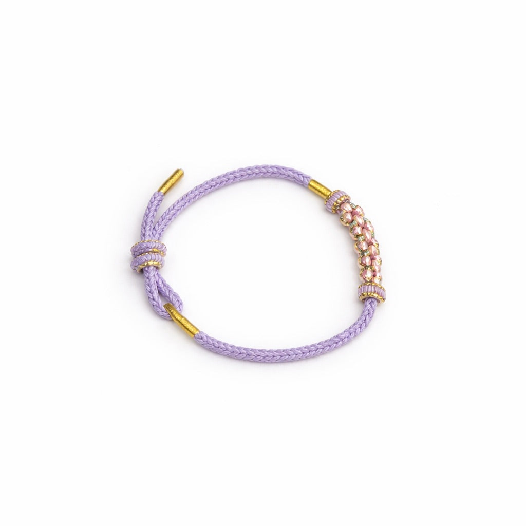 PULSERA TIBETANA LILA