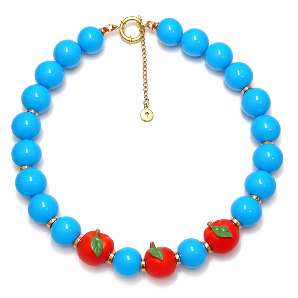 Collar manzanas