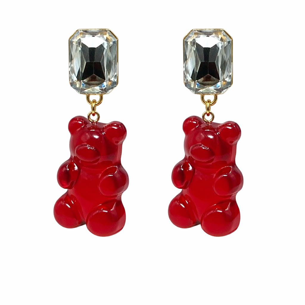 ARETES PANDITA ROJO