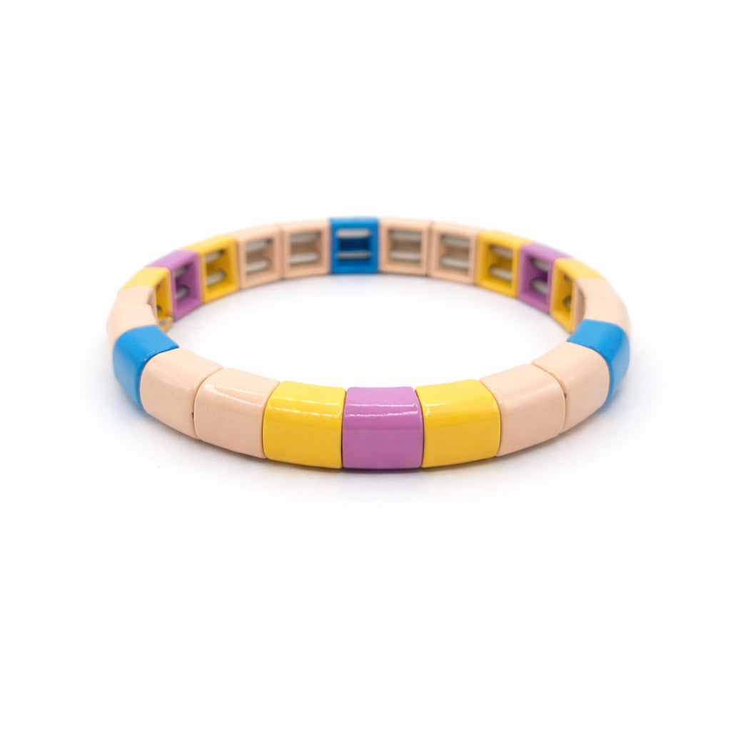 PULSERA ESMALTADA NUDE