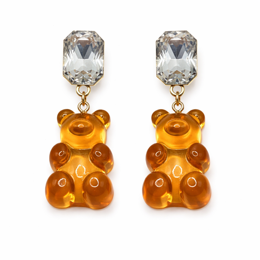 ARETES DE PANDITA NARANJA