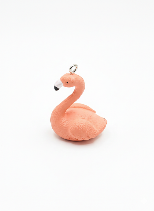 DIJE FLAMINGO ROSA